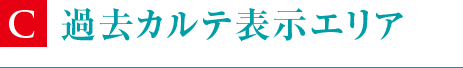 過去カルテ表示エリア